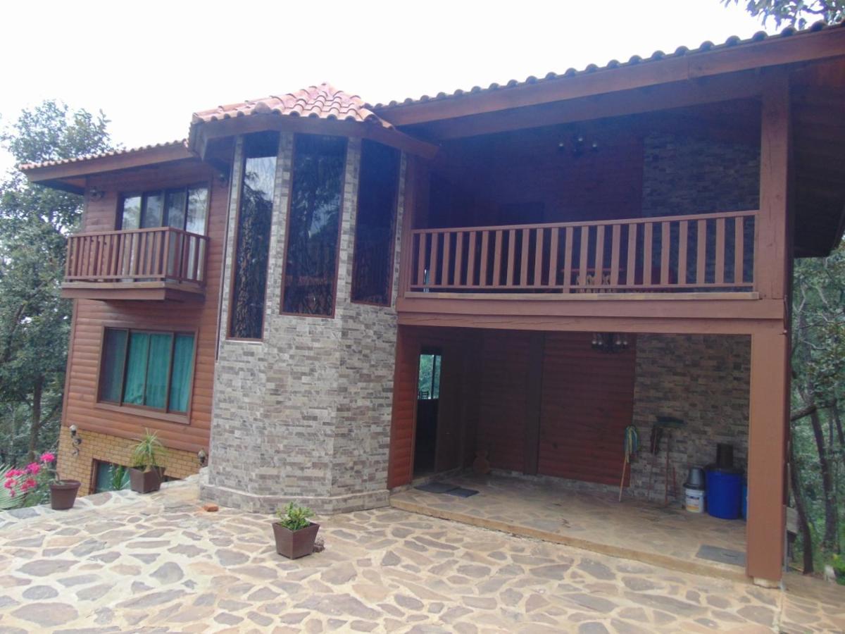 Cabaña dentro del Bosque para 24 Personas Mazamitla Exterior foto